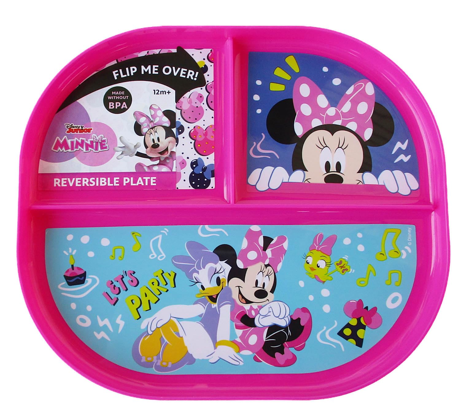 2Piece Plate Set ミッキーマウス　5BOX Zak Designs 5 pcs Disney Kids Dinnerware Set Melamine Plate